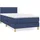 vidaXL Boxspringbett 100 x 200 cm Blau