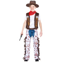 dressforfun Cowboy-Kostüm Jungenkostüm kleiner Sheriff braun 104 (3-5 Jahre) - 104 (3-5 Jahre)