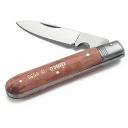 Kabelmesser 70mm gerade Holz zusammenklappbar mit Schaber