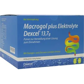 Dexcel Pharma Macrogol plus Elektrolyte Dexcel 13,7 g 50 St.