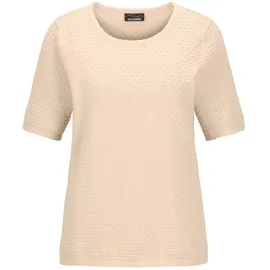 GOLDNER Rundhalspullover Beige 22