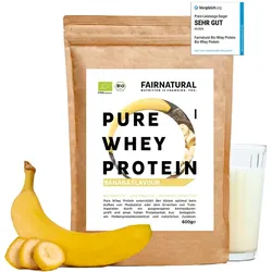 Bio Whey Protein Pulver Banane