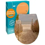 Calmwaters WC-Sitz Motiv Sandstrand