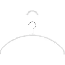 MAWA Design MAWA Kleiderbügel für Oberteile Economic P, weiß, 40 cm, 10er Set, 0312006