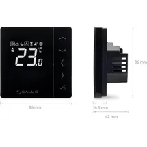 SALUS Thermostat VS35 digital Unterputz 230 V