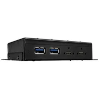 Lindy 4 Port USB 3.2 Gen 2-Hub Schwarz