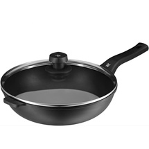 WMF PermaDur Premium Wok mit Glasdeckel 30 cm