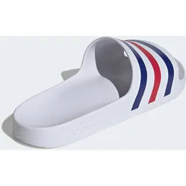 adidas Adilette Aqua Cloud White / Pure Ruby / Semi Lucid Blue 46