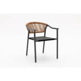 deluke Bistro-Set 5-tlg. Braun