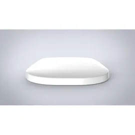 Vigour DERBY Urinal Zulauf verdeckt mit SoftClose Deckel, Ablaufgarnitur und Zulaufgarnitur