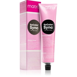 Matrix SoColor Sync Pre-Bonded Alkaline Toner Full-Bodied alkalischer Toner für das Haar Farbton 1A Schwarz Asch 90 ml
