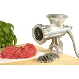 Karl Krüger FW8 Fleischwolf Sirius, Grauguss, Größe 8, Silber