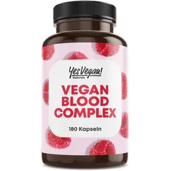 Eisen hochdosiert (180 Kapseln) Vitamin A, Vitamin B2 und B12, Folsäure, Vitamin, gegen Eisenmangel 1x180 St