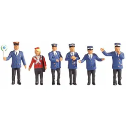 NOCH Auf dem Bahnsteig, HO (1:87), Mehrfarbig