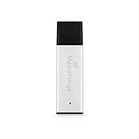 MediaRange USB 3.0 Hochleistungs Speicherstick 16GB - Mini USB Flash-Laufwerk mit hochwertigem Aluminium Gehäuse, externe Speichererweiterung mit Lesegeschwindigkeit von bis zu 130 MB/s, Farbe Silber