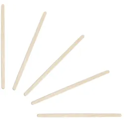 DayBays 300000 Stk. Rührstäbchen aus Holz 140 mm Einwegholzstäbchen