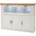 maison bleue Highboard 163 x 123 x 40 cm Weiß