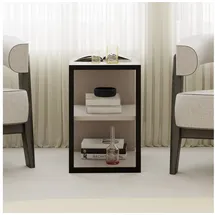 Decortie Beistelltisch ECHO (1-St., 1 Tisch, 2 Tisch), Modern Beistelltisch Set und Einzel, 42 x 45 x 30 cm weiß