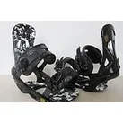 Snowboardbindung L4Y Sixzero Black Camo S/M