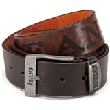 BEZLIT Herrengürtel Leder 105 Braun