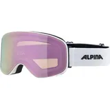 Alpina SLOPE Q-LITE Skibrille, white matt,