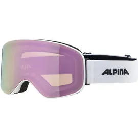 Alpina SLOPE Q-LITE Skibrille, white matt,