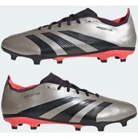 adidas Predator League FG Platinum Metallic / Aurora Black / Turbo 43 1/3