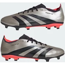 adidas Predator League FG Platinum Metallic / Aurora Black / Turbo 43 1/3