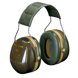 3M PELTOR Optime III, Grün, Schaum, Kunststoff, Nackenband, 40 dB, 35 dB