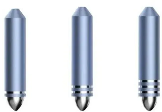 - foil transfer tool replacement tip set - 3 pieces