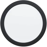 EGLO LED-Einbauspot Fueva 5 Ø 21,6 cm 4.000K Schwarz