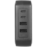 Targus 100W GanCharger-Multi port- travel adapt (100 W), Notebook Netzteil, Schwarz