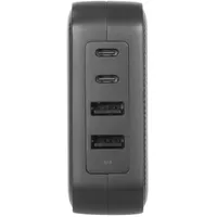 Targus 100W GanCharger-Multi port- travel adapt (100 W), Notebook Netzteil, Schwarz