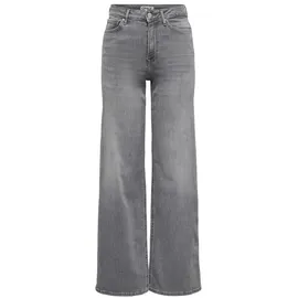 Only Jeans mit weitem Bein ONLMADISON Hohe Taille Weiter Beinschnitt Jeans