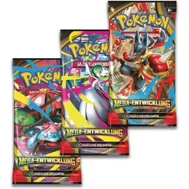 Pokémon Mega-Entwicklung 3 Boosterpacks