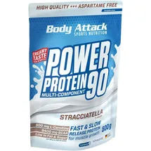 Body Attack Power Protein 90 Stracciatella Pulver 500 g
