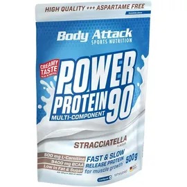 Body Attack Power Protein 90 Stracciatella Pulver 500 g