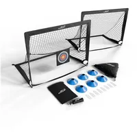 ArtSport Pop-up Fußballtor Goal Master - Schwarz