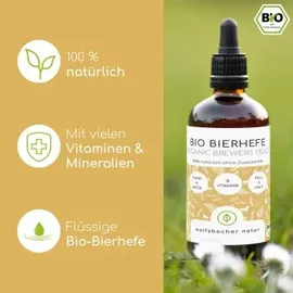 Wolfsbacher Natur Bio Bierhefe 100 ml
