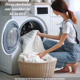 Schlafschatz Topper 7 cm 140 x 200 cm Weiß