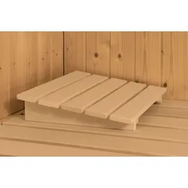 Karibu Infrarotkabine Anik mit Ofen + 2 Infrarotstrahler Natur