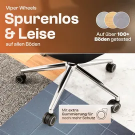 lutivo Alpha Kunstleder Schwarz