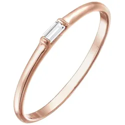 Elli PREMIUM Liebe Zart Edel Geo Topas 750 Roségold 56 Damen 