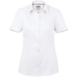 Bluse „Business Comfort” 112 halbarm - M - Weiß