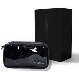glamseries GlamDoubler Kosmetiktasche 4 Fächer Kulturtasche Make Up Organizer