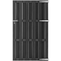 vidaXL WPC Gartentor 100 x 180 cm grau
