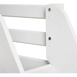 Hoppekids Hochbett Princess 70 x 160 cm Kiefer massiv lackiert rosa