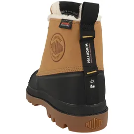 Palladium Pampa Duck Braun/Schwarz 36