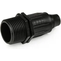 Bradas Schlauchanschluss mit 1/2" Außengewinde für 16 mm Verlegerohr"