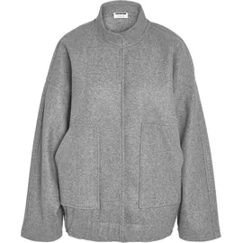 Noisy May Halston Bomberjacke - Light Grey Melange - S